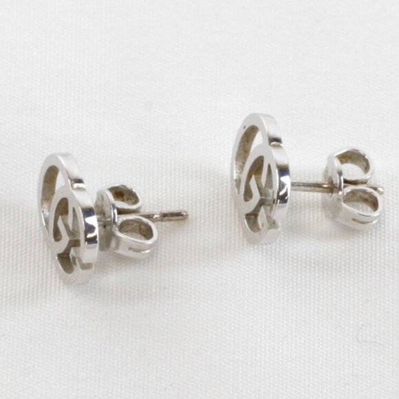 GUCCI 18k White Gold Earrings - Picture 4 of 9